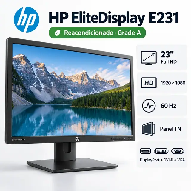 HP EliteDisplay E231 23"