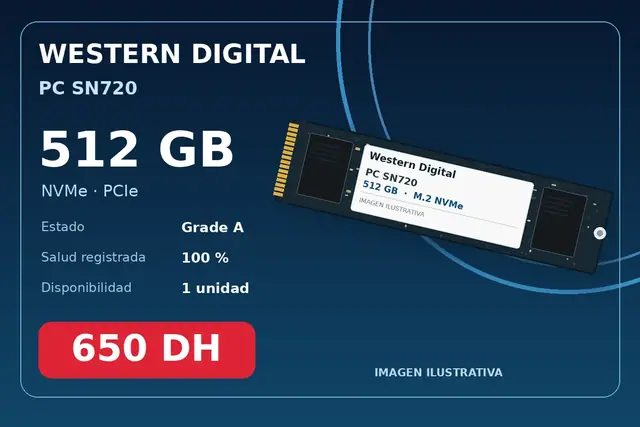 Western Digital PC SN720 512GB NVMe