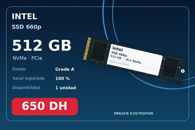 Intel SSD 660p 512GB NVMe