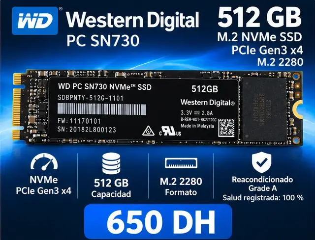 Western Digital PC SN730 512GB NVMe