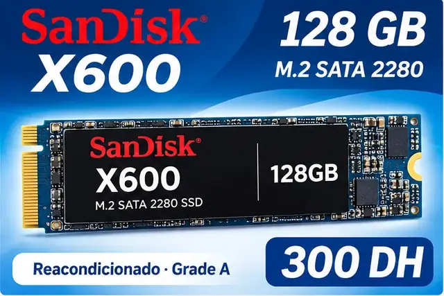 SanDisk X600 128GB M.2 SATA SD9SN8W-128G-1006