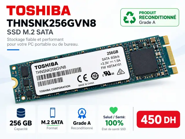 Toshiba THNSNK256GVN8 256GB M.2 SATA