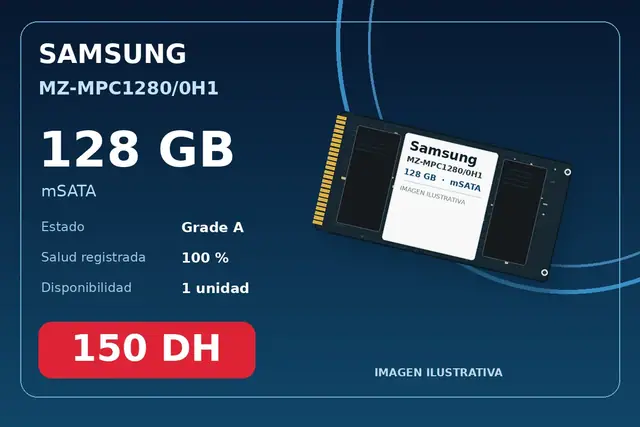 Samsung MZ-MPC1280/0H1 128GB mSATA