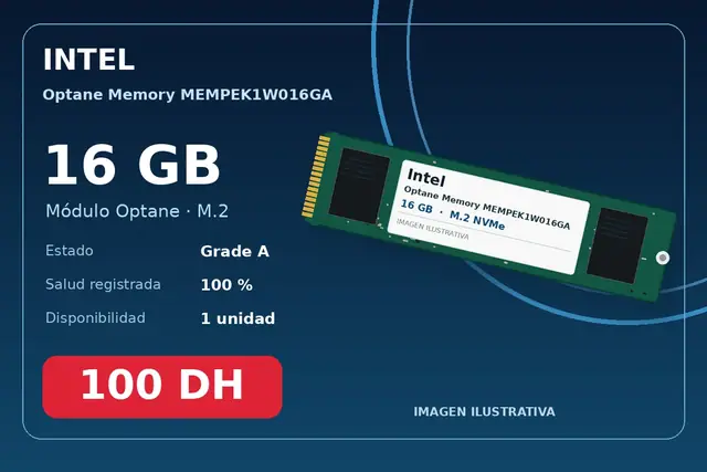 Intel Optane Memory MEMPEK1W016GA 16GB